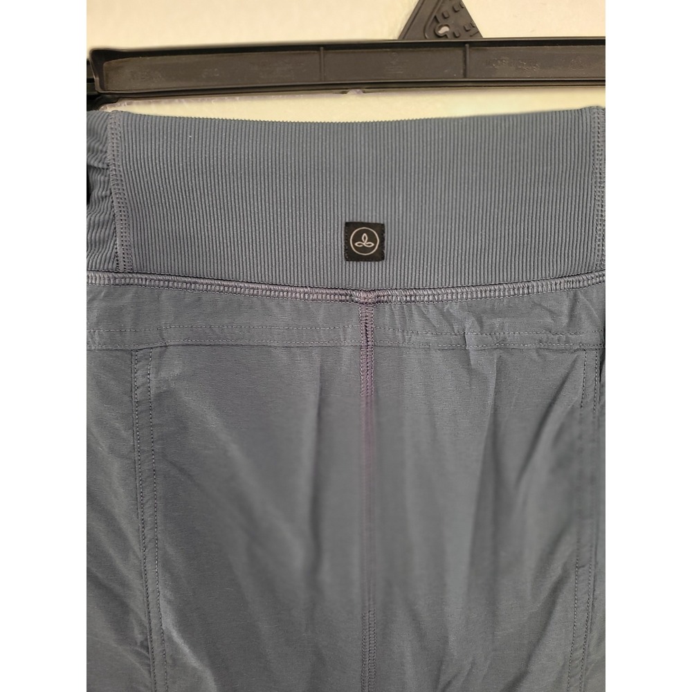 Prana Halle Skort II Charcoal Gray Athletic Hiking Skirt Built-in Shorts M #16 - Picture 5 of 9